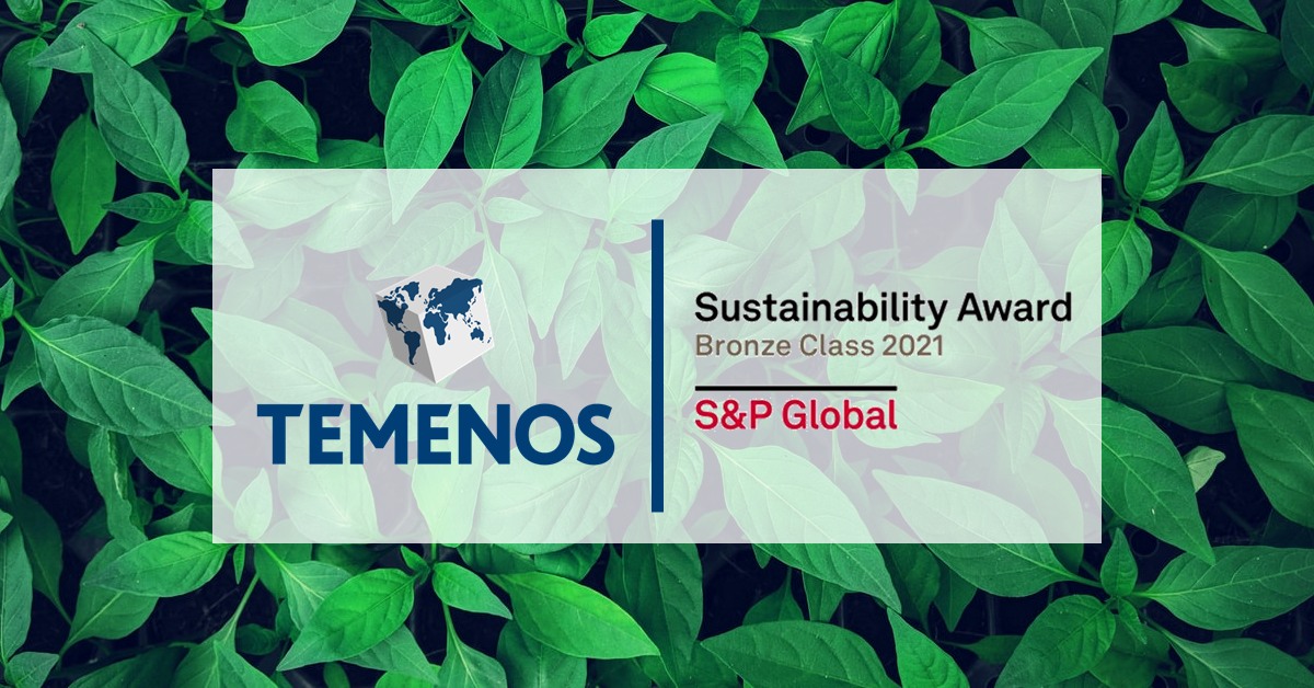 Temenos Recognized for its Excellent Sustainability Performance in the