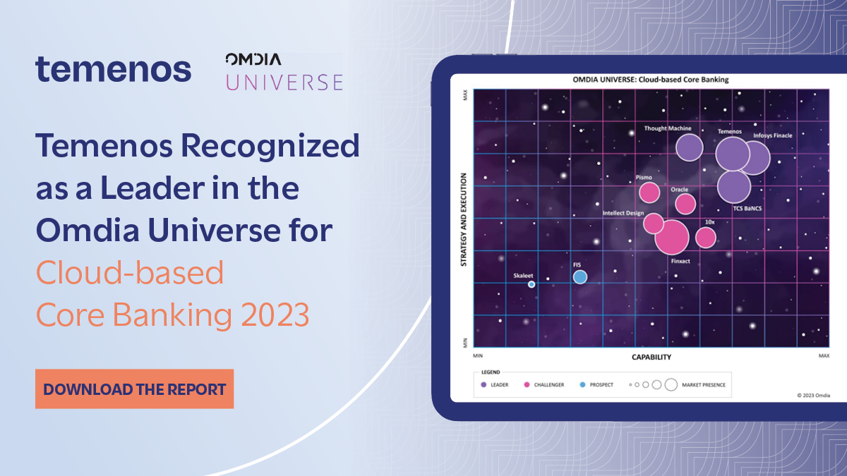 Temenos Recognized As Leader In Cloud Core Banking By Omdia - Temenos